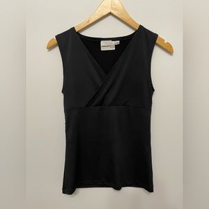 Indestructible Black Sleeveless Blouse